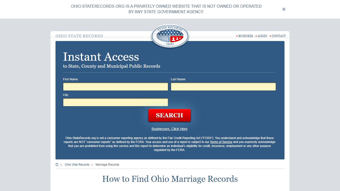 How to Find Ohio Marriage Records